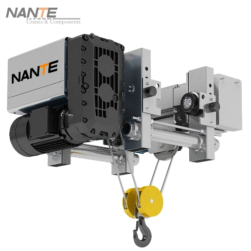 One of jib crane's key components: 8-NHA-low-headroom-hoist.