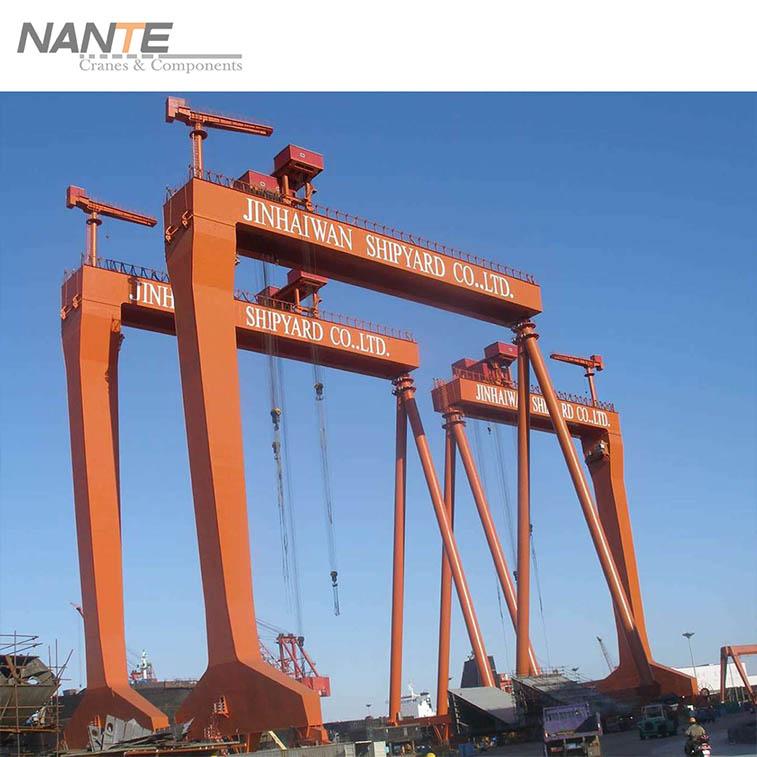 Nante's double grider container gantry crane for port are Great for port transportation.