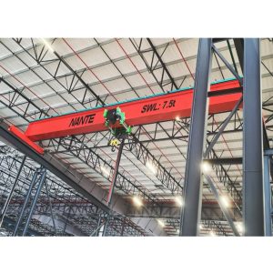 Single girder Overhead crane with Low headroom hoist