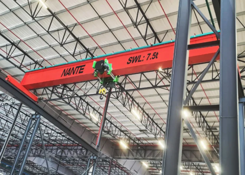 6Core Components of a Single Girder Overhead Crane